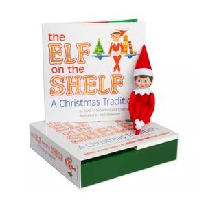The Elf on the Shelf® A Christmas Tradition Book Set with Boy